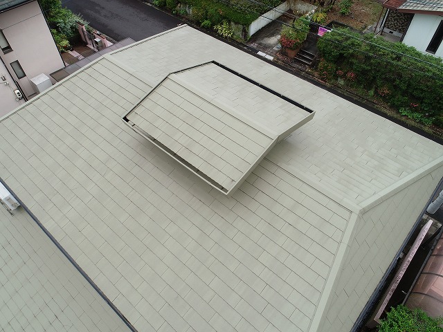 屋根の状態確認